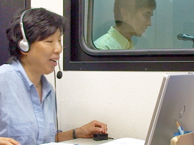 一緒に映画を「聴き」ましょう